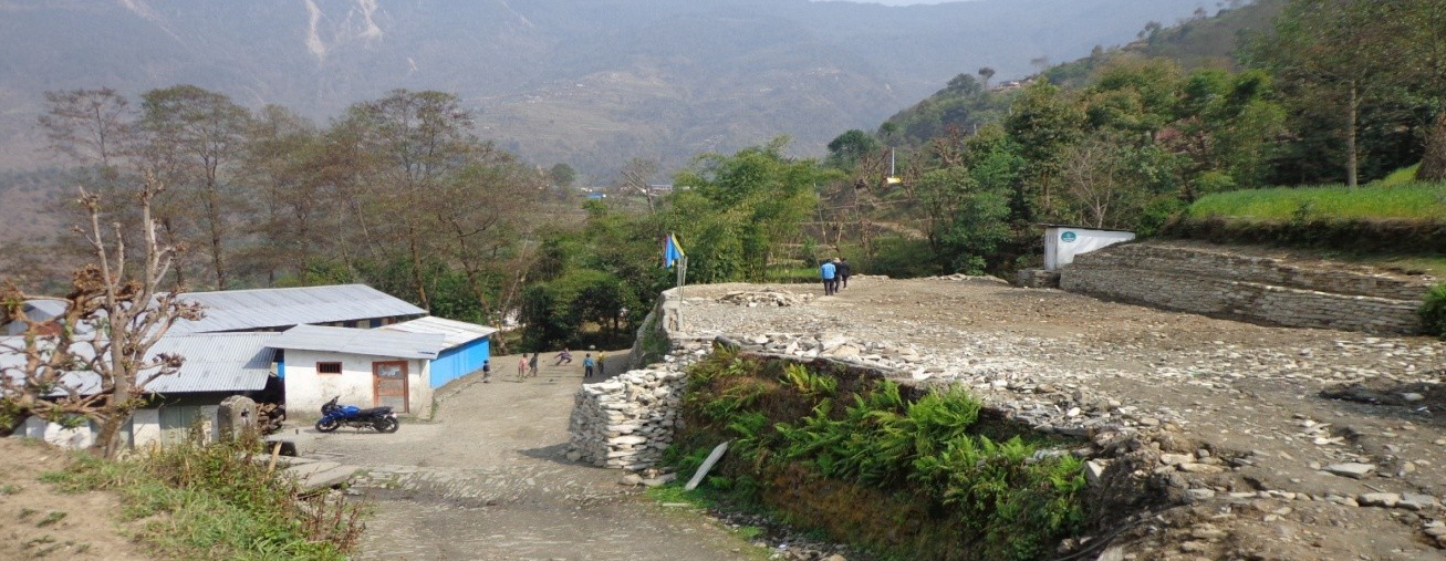 Sampada pad and retaining walls